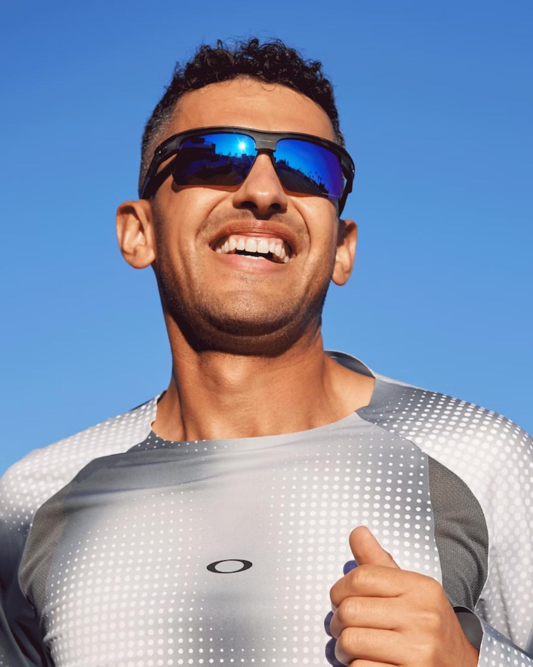 OAKLEY BISPHAERA POLAR CAMO Grey Sunglasses