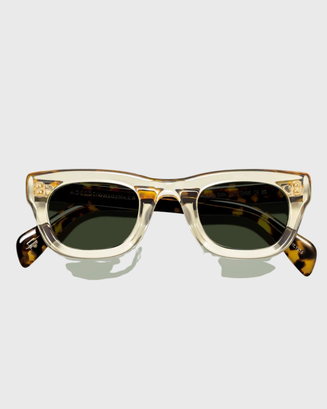 MOSCOT SPILKES SUNGLASS FLESH Tortoise G15 48