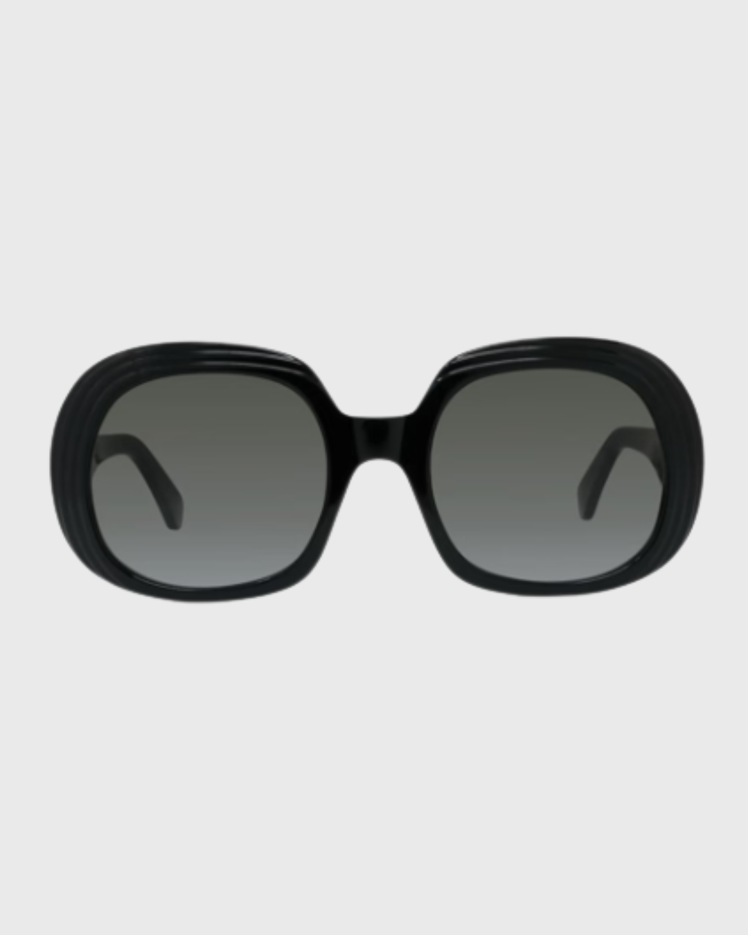 LOEWE MINI ANAGRAM SQUARE STEPS SUNGLASS Black