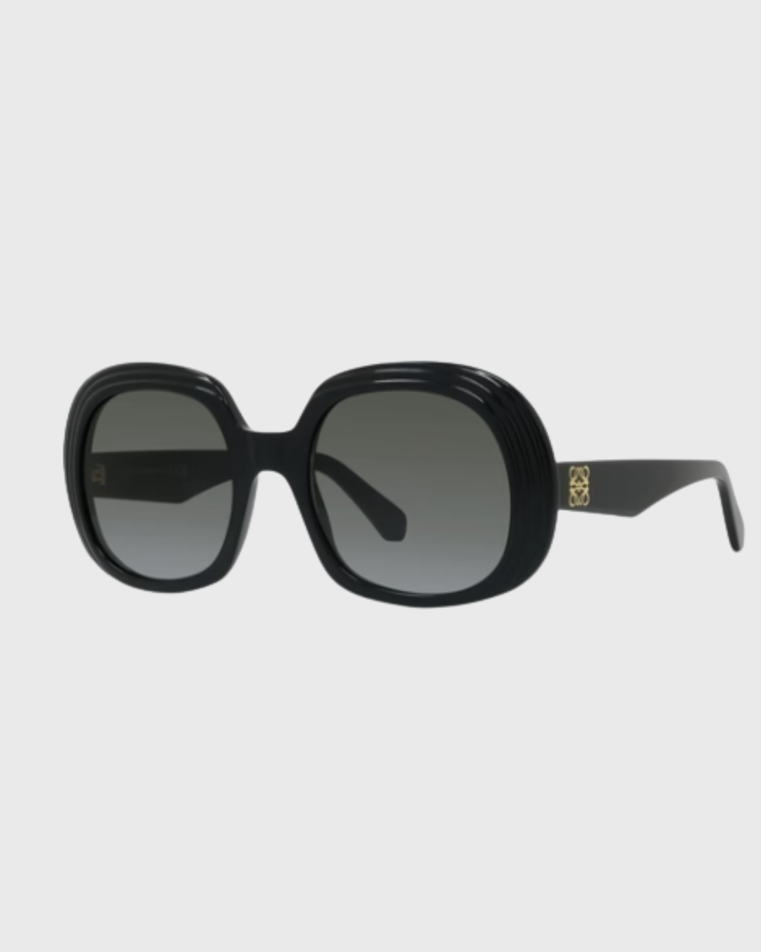 LOEWE MINI ANAGRAM SQUARE STEPS SUNGLASS Black