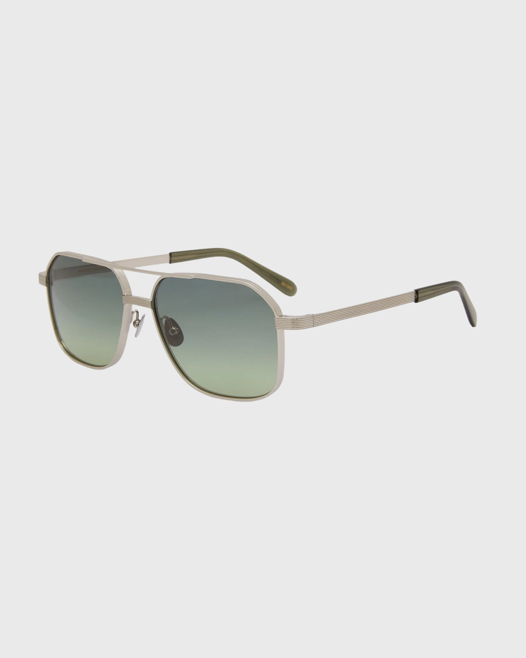 MOSCOT MINGLE SUNGLASSES - SILVER FOREST WOOD