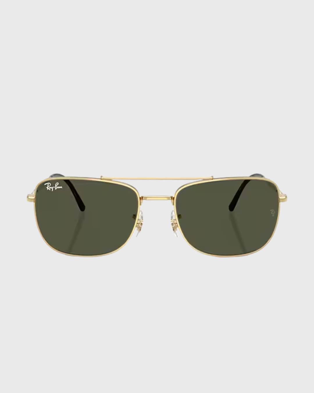 Ray-Ban Aviator RB3755 — Gold / Crystal Green