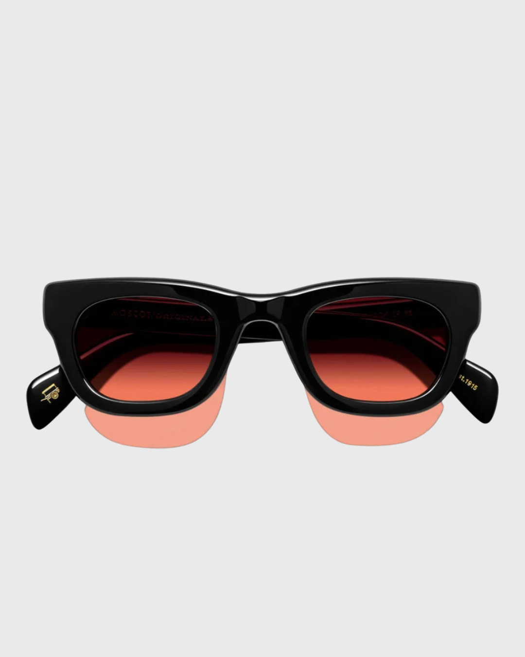 MOSCOT SPILKES SUNGLASS BLACK Cabernet 48
