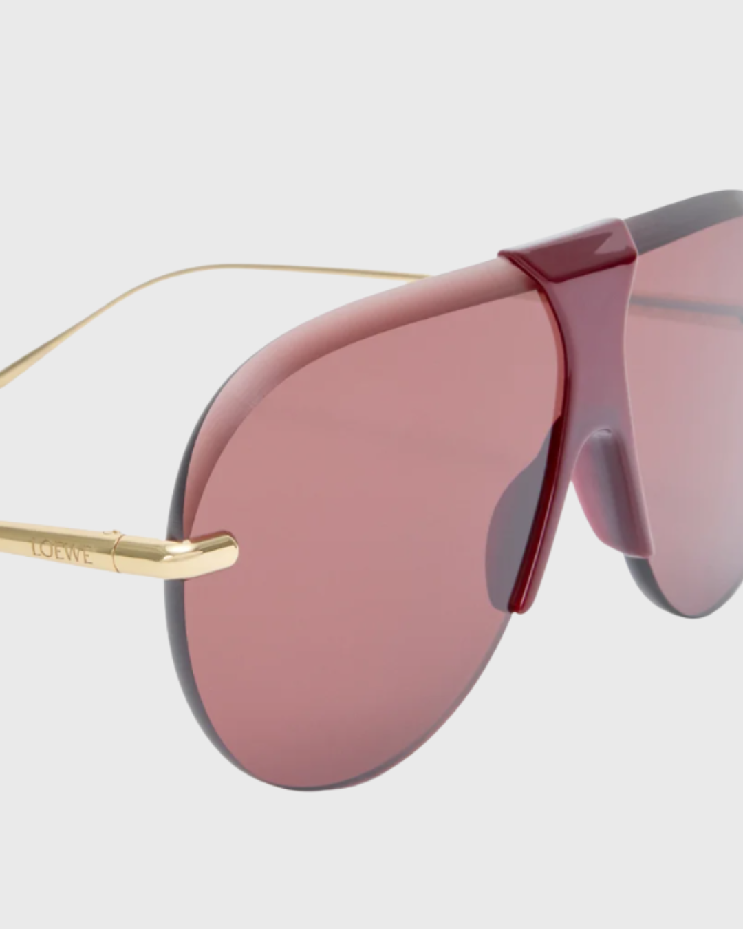 LOEWE SAFARI SUNGLASS Burgandy
