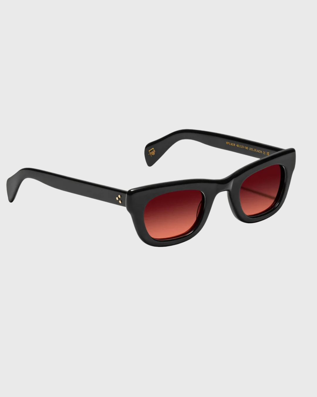 MOSCOT SPILKES SUNGLASS BLACK Cabernet 48