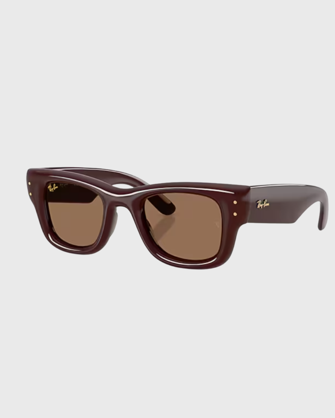 RAYBAN WAYFARER PUFFER SUNGLASS Dark brown /dark brown