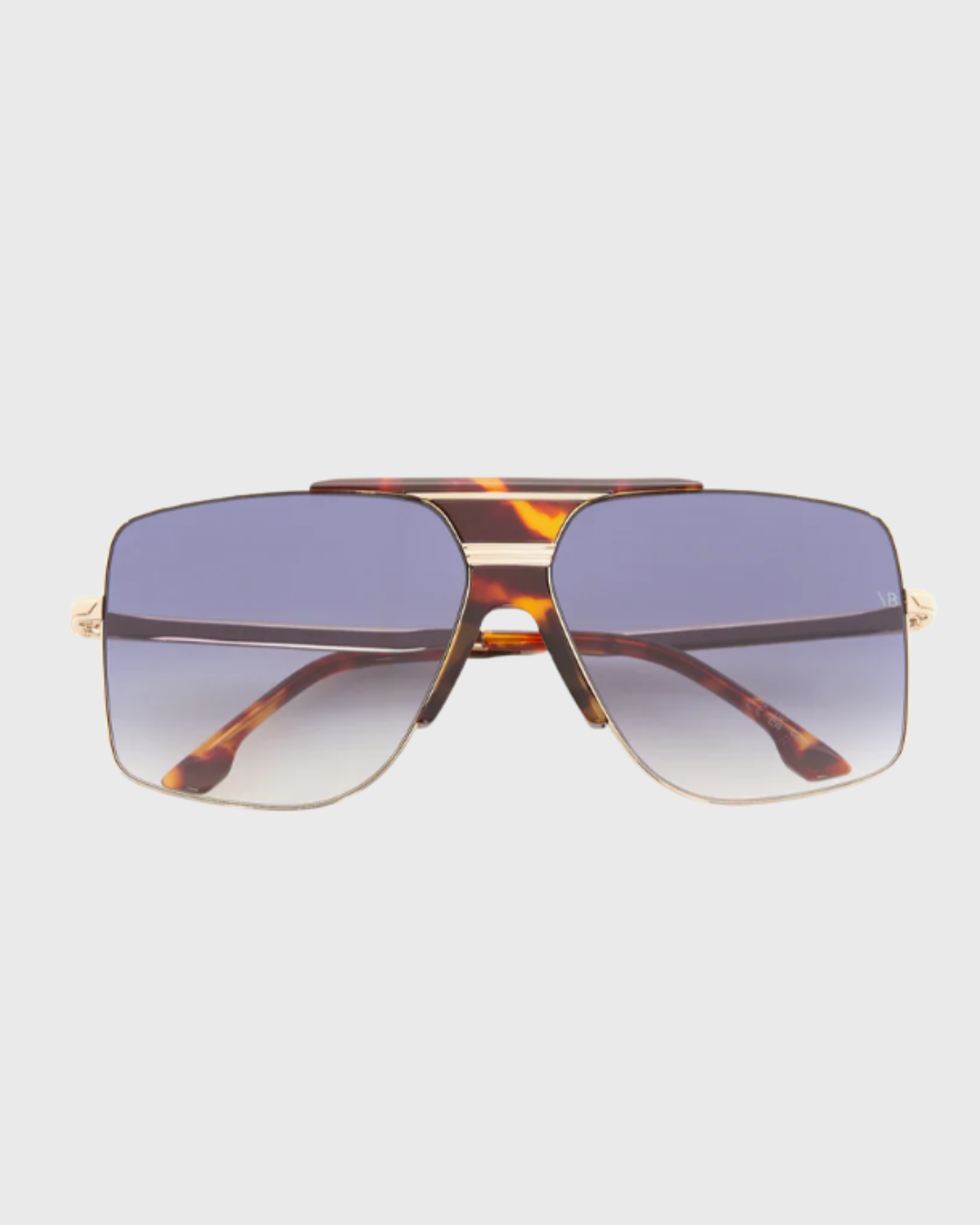 VICTORIA BECKHAM Aviator 7006 Tort Gold / Blue Graduated Sunglass