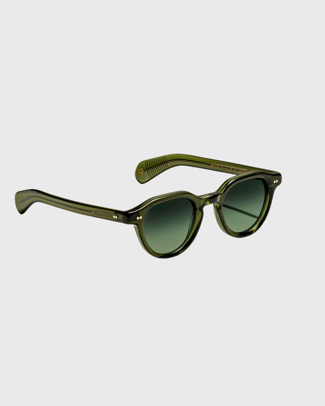 MOSCOT BAITSIM SUNGLASS DARK GREEN FORREST WOOD 46 (SMALL)