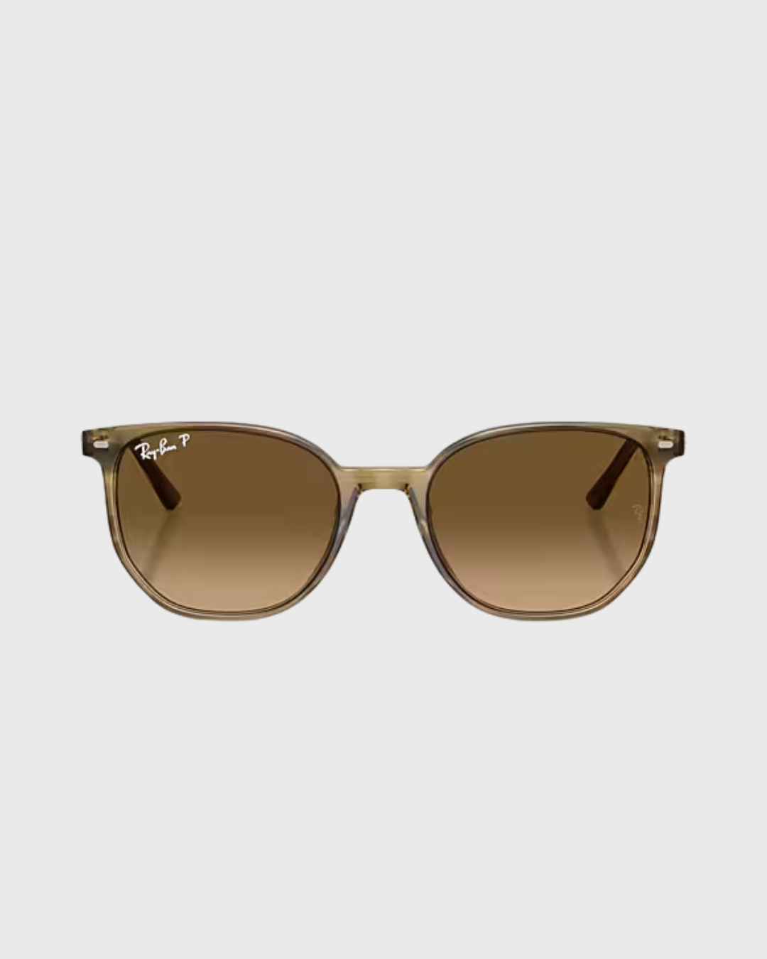 Ray-Ban Elliot RB2197 — Striped Green / Polar Brown Gradient