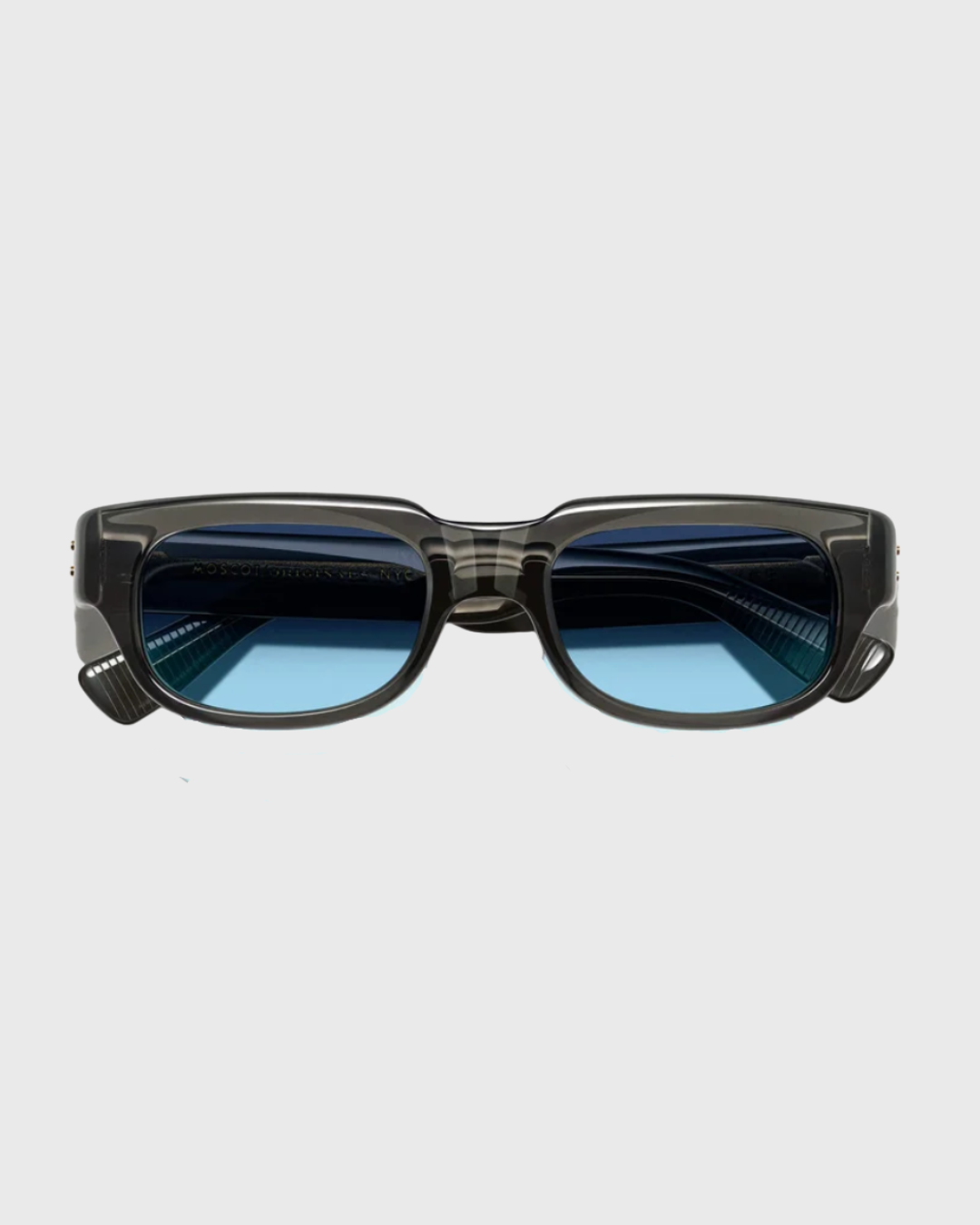 MOSCOT SHTUP SUNGLASS Grey Denim Blue 51