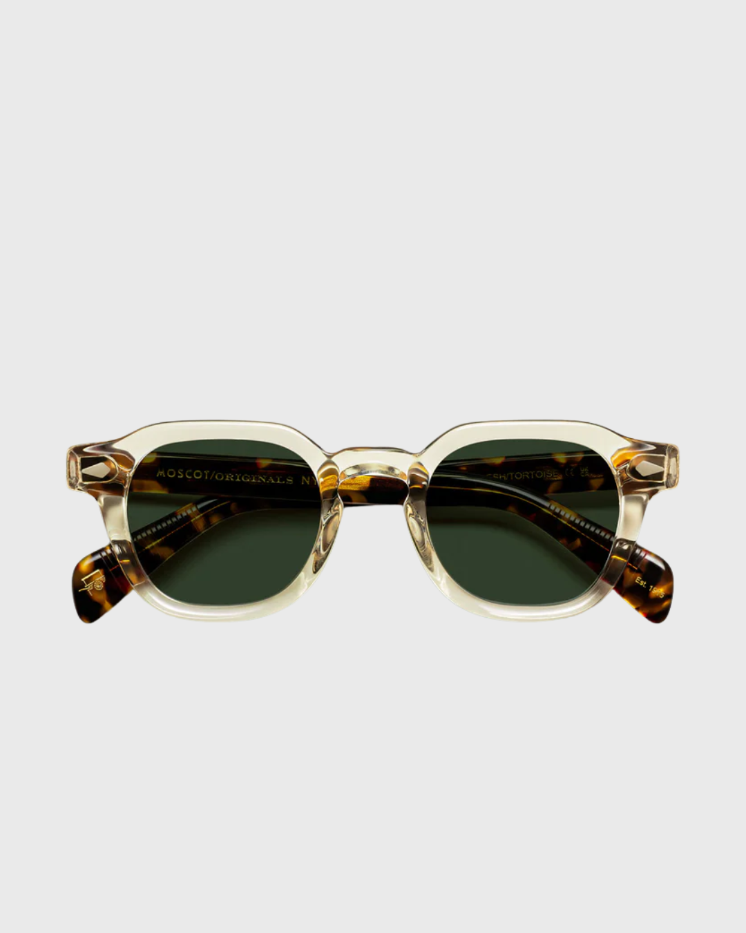 MOSCOT DOLT SUNGLASS  FLESH TORT 46 (SMALL)
