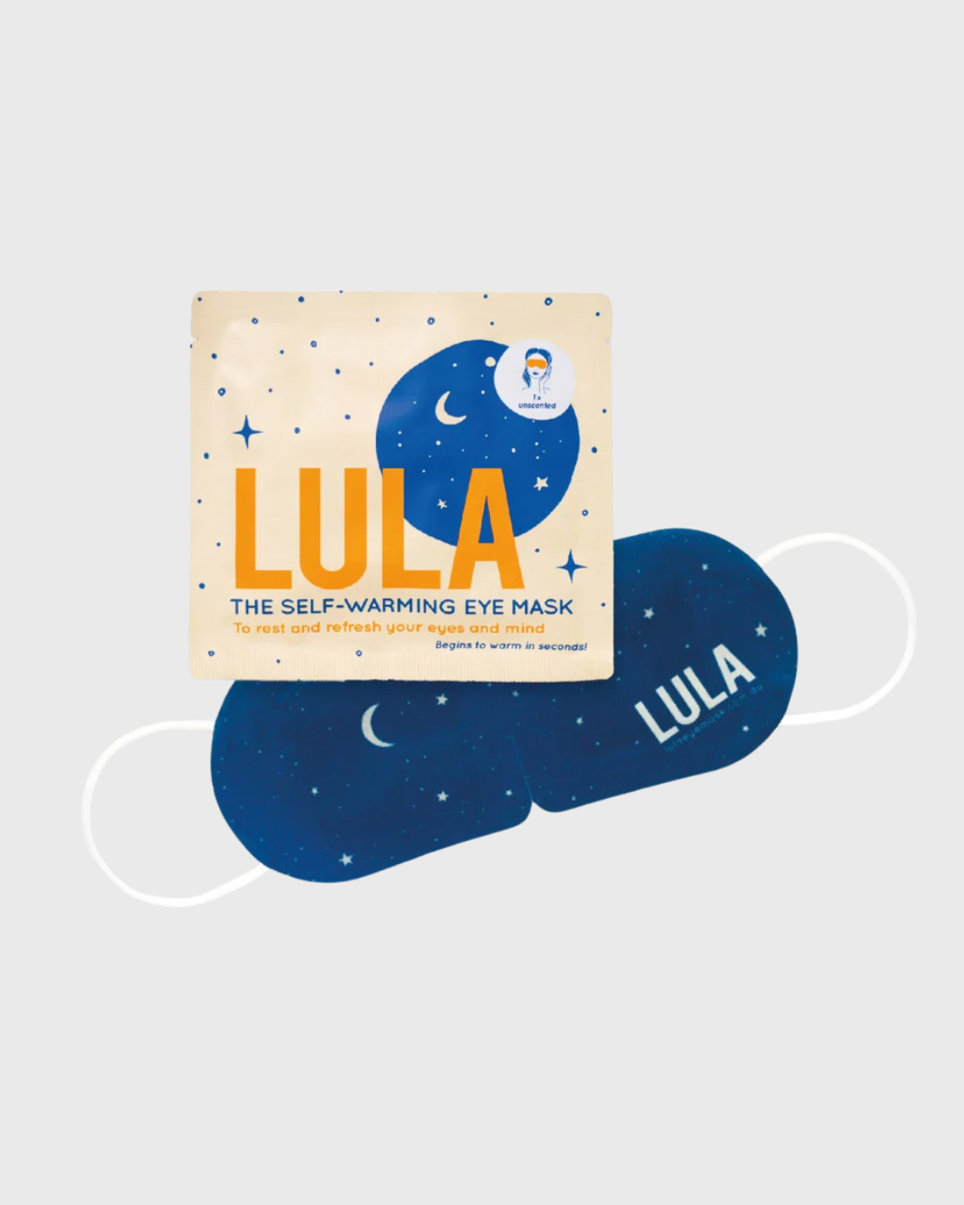 Lula Self Warming Eye Mask - Unscented 5 Pack